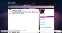 Desktop Screenshot of iatthegates.wordpress.com