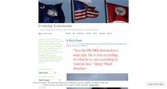 Desktop Screenshot of everydayeclecticism.wordpress.com