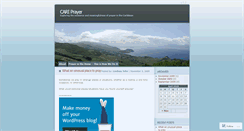 Desktop Screenshot of cariprayer.wordpress.com