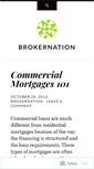 Mobile Screenshot of brokernation.wordpress.com