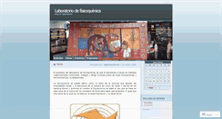 Desktop Screenshot of laboratoriodefisicoquimica.wordpress.com