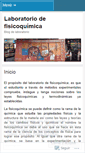 Mobile Screenshot of laboratoriodefisicoquimica.wordpress.com