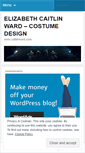 Mobile Screenshot of elizabethcaitlinward.wordpress.com