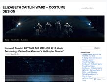 Tablet Screenshot of elizabethcaitlinward.wordpress.com