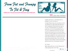 Tablet Screenshot of frumpy2foxy.wordpress.com