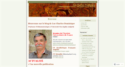Desktop Screenshot of charlesdominique.wordpress.com