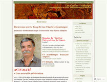 Tablet Screenshot of charlesdominique.wordpress.com