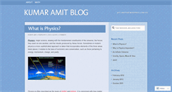 Desktop Screenshot of amit9292.wordpress.com