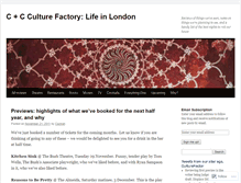 Tablet Screenshot of cncculturefactory.wordpress.com