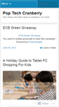 Mobile Screenshot of popcranberry.wordpress.com