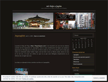 Tablet Screenshot of miviajeajapon.wordpress.com