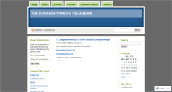 Desktop Screenshot of chargertrack.wordpress.com