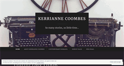 Desktop Screenshot of kerriannecoombes.wordpress.com