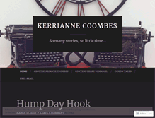 Tablet Screenshot of kerriannecoombes.wordpress.com
