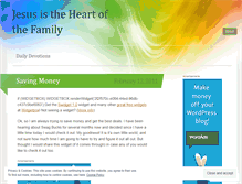 Tablet Screenshot of heartofafamily.wordpress.com