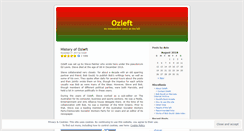 Desktop Screenshot of ozleft.wordpress.com