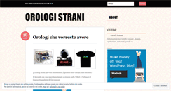 Desktop Screenshot of orologistrani.wordpress.com
