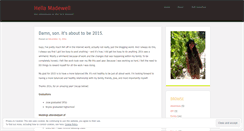Desktop Screenshot of margaritamadewell.wordpress.com