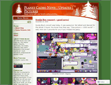 Tablet Screenshot of cazmoplanet.wordpress.com