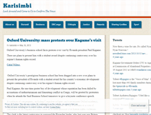 Tablet Screenshot of karisimbi.wordpress.com