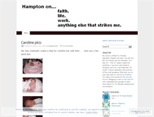 Tablet Screenshot of hampton.wordpress.com