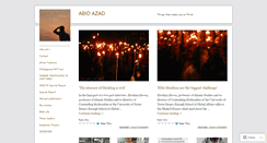 Desktop Screenshot of abidazad.wordpress.com