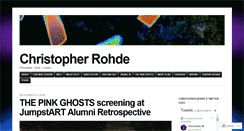 Desktop Screenshot of christopherrohde.wordpress.com