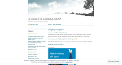 Desktop Screenshot of learningabap.wordpress.com