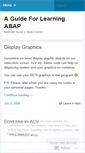 Mobile Screenshot of learningabap.wordpress.com