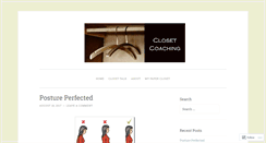 Desktop Screenshot of closetcoaching.wordpress.com