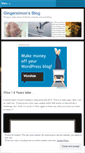 Mobile Screenshot of gingersimon.wordpress.com