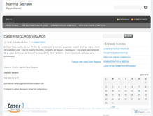 Tablet Screenshot of juanmaserrano.wordpress.com