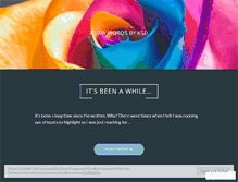 Tablet Screenshot of ksddesigns.wordpress.com
