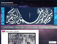 Tablet Screenshot of halisayanebruhat.wordpress.com