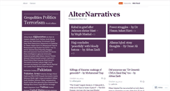 Desktop Screenshot of alternarratives.wordpress.com
