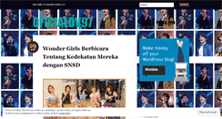 Desktop Screenshot of oficialdv97.wordpress.com