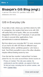 Mobile Screenshot of blazejaksenggisblog.wordpress.com