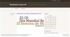 Desktop Screenshot of mobilidadeurbanadf.wordpress.com