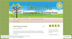 Desktop Screenshot of green4u.wordpress.com