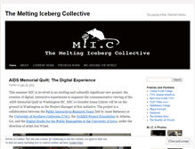 Tablet Screenshot of micebergcollective.wordpress.com