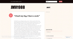 Desktop Screenshot of jmv1988.wordpress.com