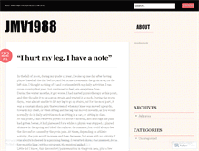 Tablet Screenshot of jmv1988.wordpress.com