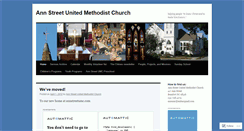 Desktop Screenshot of annstreetumc.wordpress.com