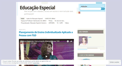 Desktop Screenshot of especialdeadamantina.wordpress.com