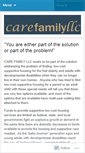 Mobile Screenshot of carefamilyllc.wordpress.com