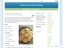 Tablet Screenshot of katherinecooks.wordpress.com