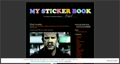 Desktop Screenshot of mystickerbook.wordpress.com