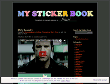 Tablet Screenshot of mystickerbook.wordpress.com