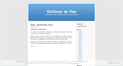 Desktop Screenshot of dictionardevise.wordpress.com