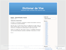 Tablet Screenshot of dictionardevise.wordpress.com